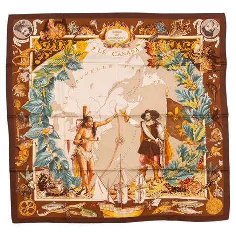 hermes scarf la canada|Hermes Canada women's scarves.